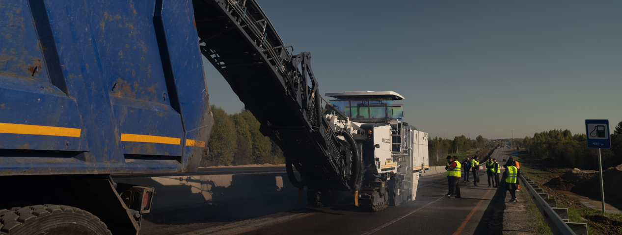 Тест-драйв дорожной фрезы SANTU АМС2000