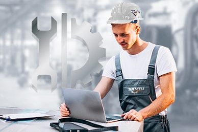  Техническое обслуживание техники SANTU